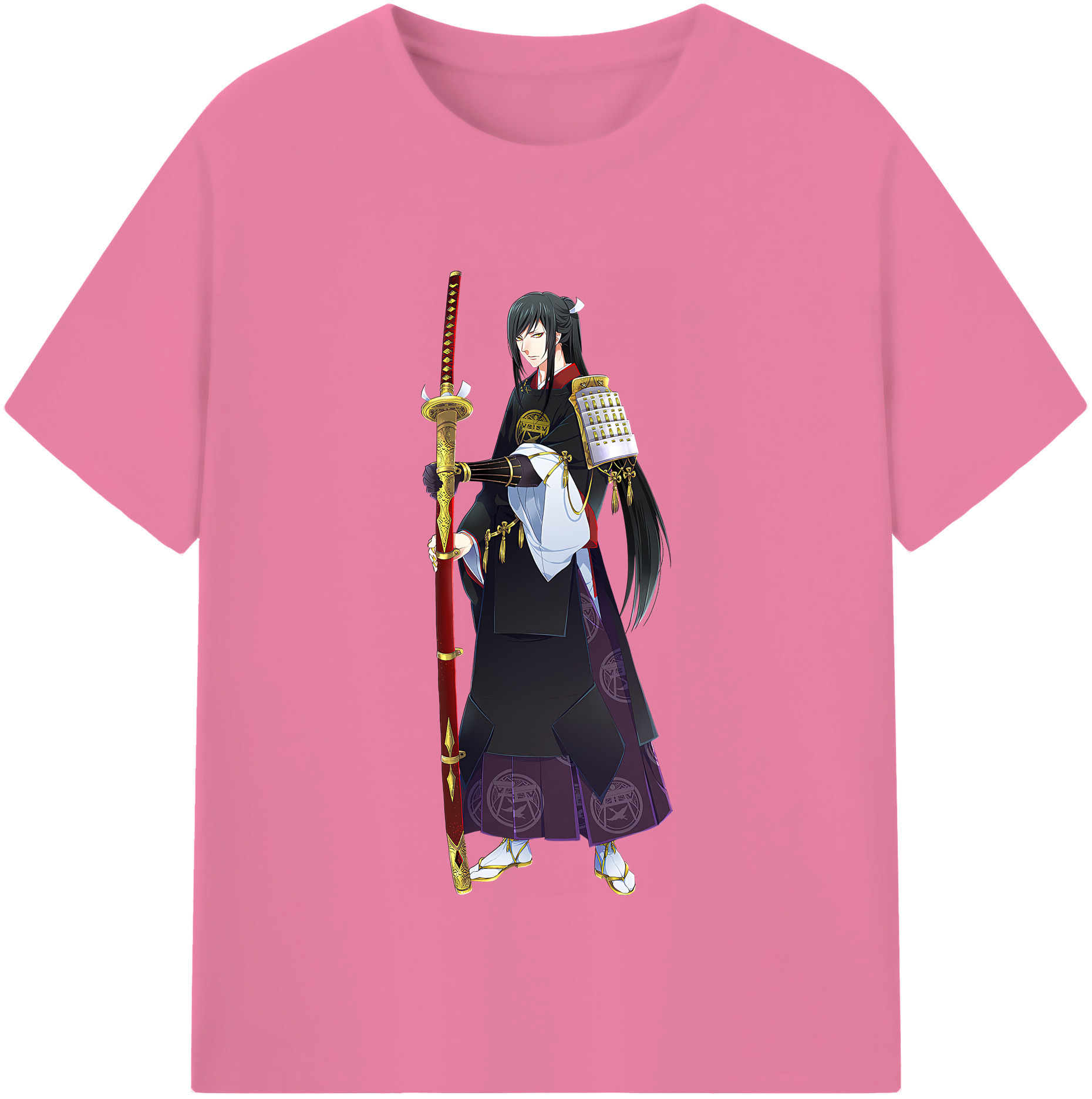 （画像用） 刀剣乱舞 Touken Ranbu 綿100％半袖Tシャツ（フロントプリント）